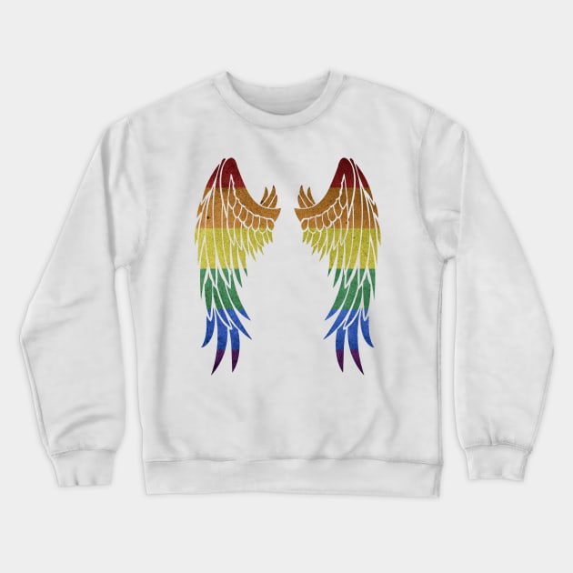 Wings Crewneck Sweatshirt by DorothyGoesGlamping